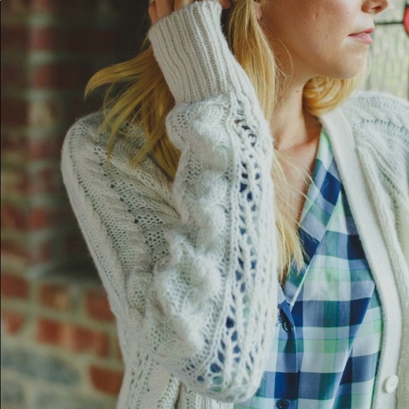 Equipment Cashmere Alpaca Wool Knit Suzy Cardigan - Picture 4 of 8